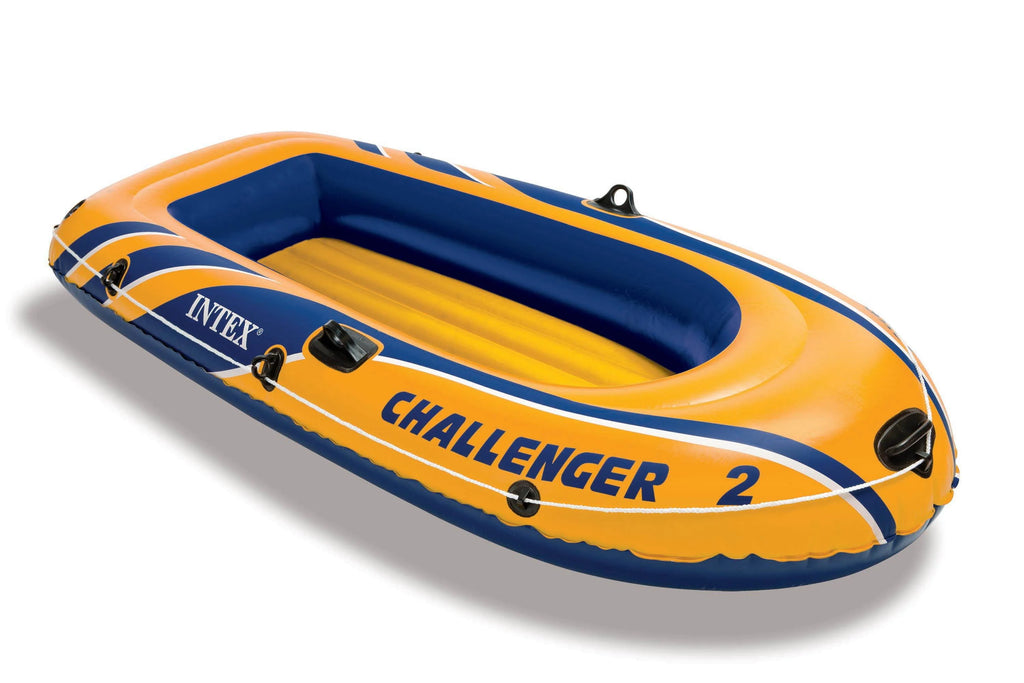 2 Person Inflatable Boat Set with Oars & Air Pump Y841000