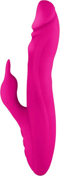 Rotating Rabbit Vibrator 7 Speeds 360 Degree Rotation Pink W583024