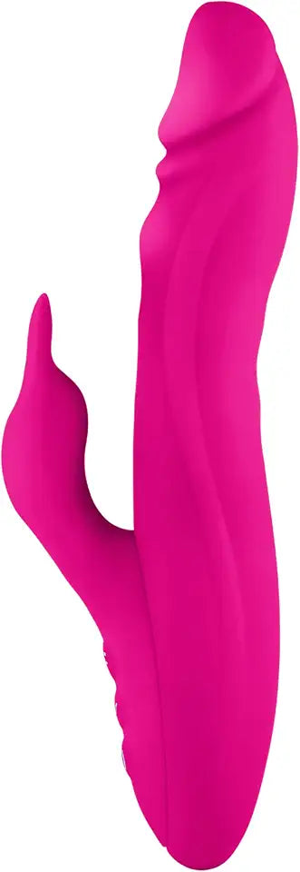Rotating Rabbit Vibrator 7 Speeds 360 Degree Rotation Pink W583024