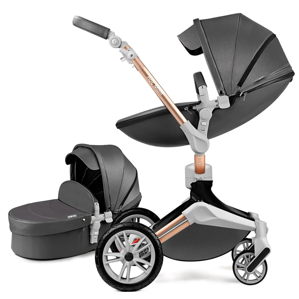 2 in 1 Bassinet Combo Reversible Travel System Stroller S4173