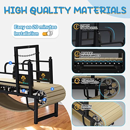 Large & Medium Dog Treadmill with Brake U662