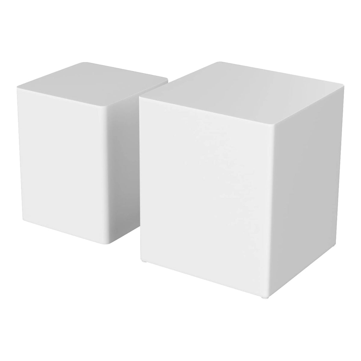 White MDF Nesting Table Set of 2 F23502