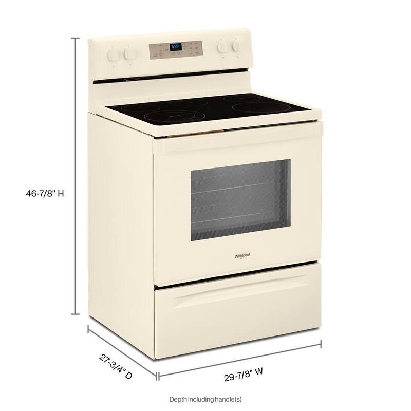 30 in. 5.3 cu. ft. Electric Range with 5-Elements in Biscuit S662191