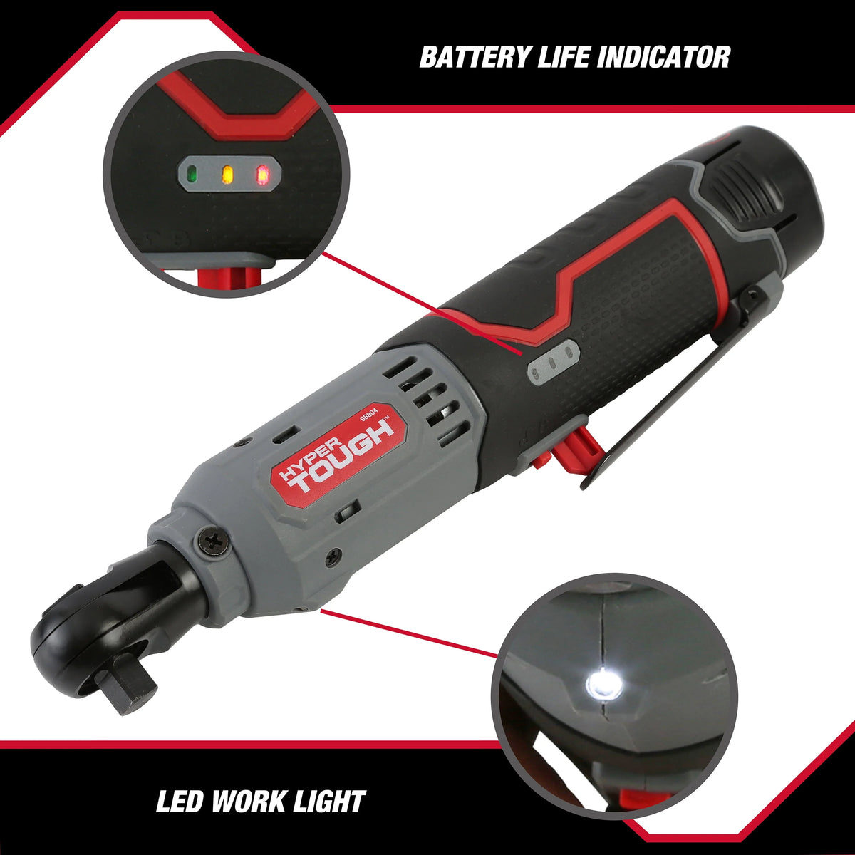 12V Max Lithium-Ion Cordless 3/8-Inch Ratchet with Battery and Charger P2197