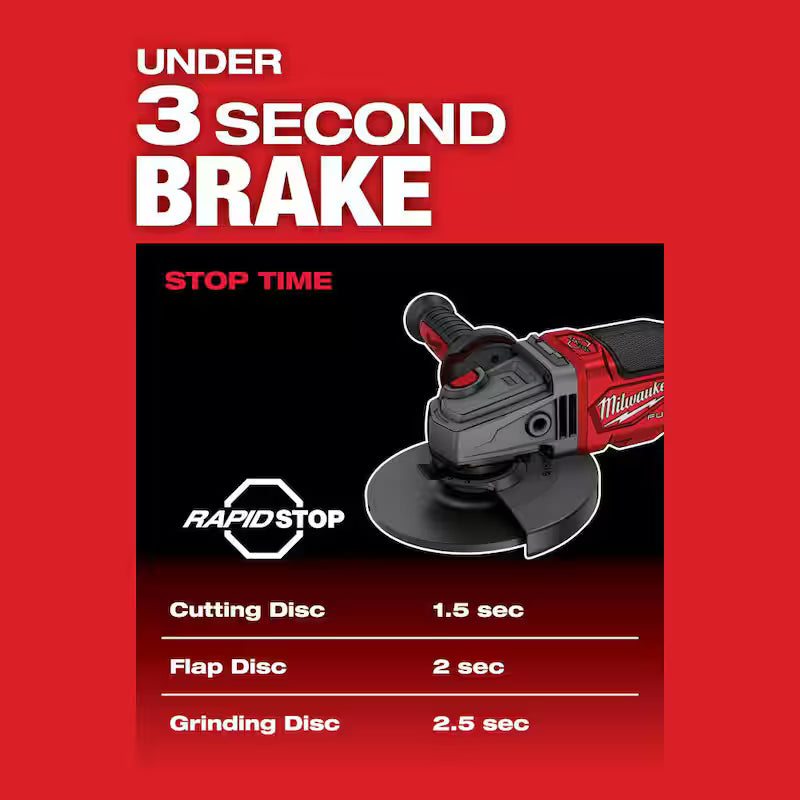 4-1/2 in./6 in. Cordless Angle Grinder Q179149