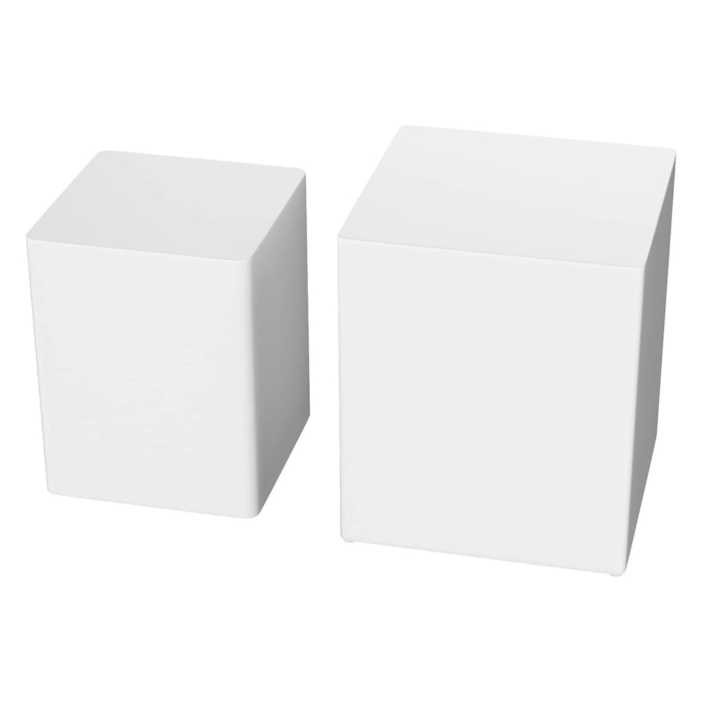 White MDF Nesting Table Set of 2 F23502