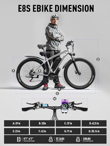 29” Electric Bike with 48V 17.5AH Battery V677871