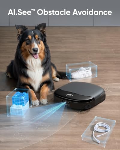 Robot Vacuum and Mop Combo, 8,000 Pa Suction W469