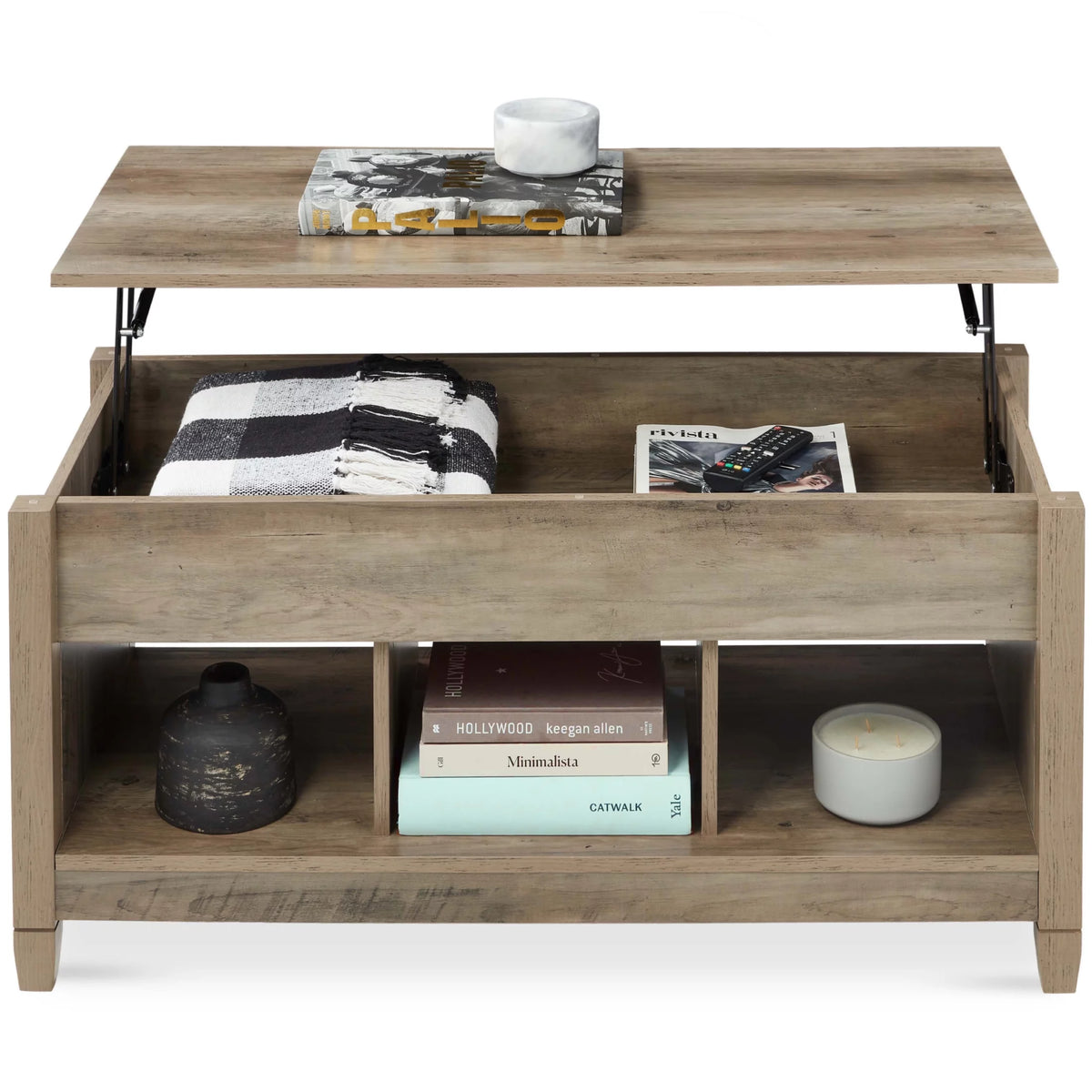 Lift Top Coffee Table with Hidden Storage K987368