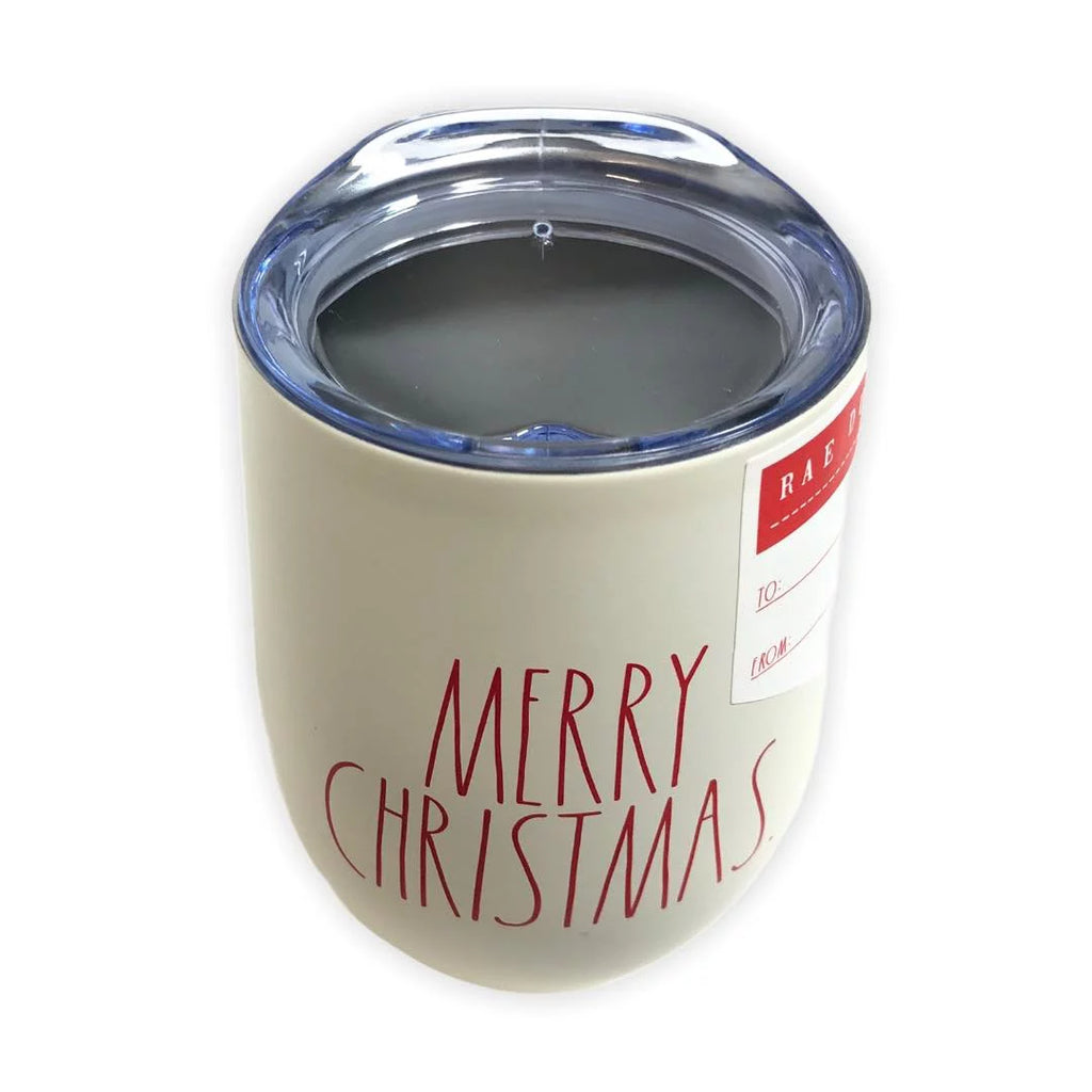 White Insulated Stainless Steel Tumbler 12 Ounce X7566
