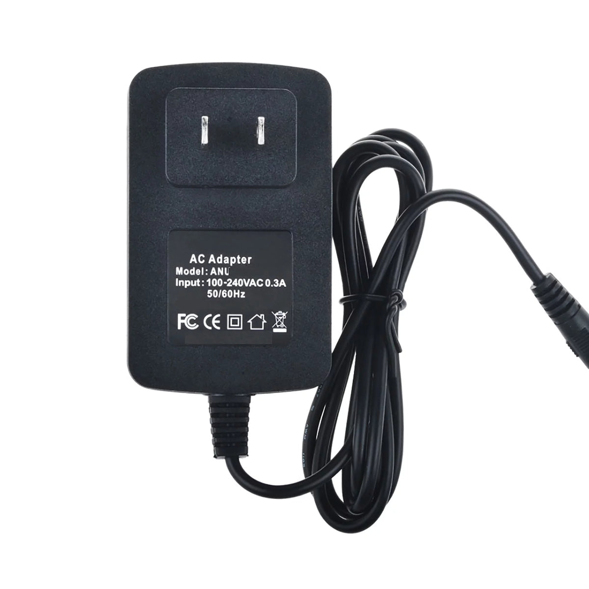 4ft Small AC-DC Adapter Power Supply Cord Cable PS Charger D416761