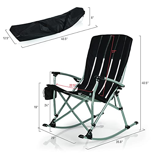 XL Heavy Duty Outdoor Rocking Camp Chair N632