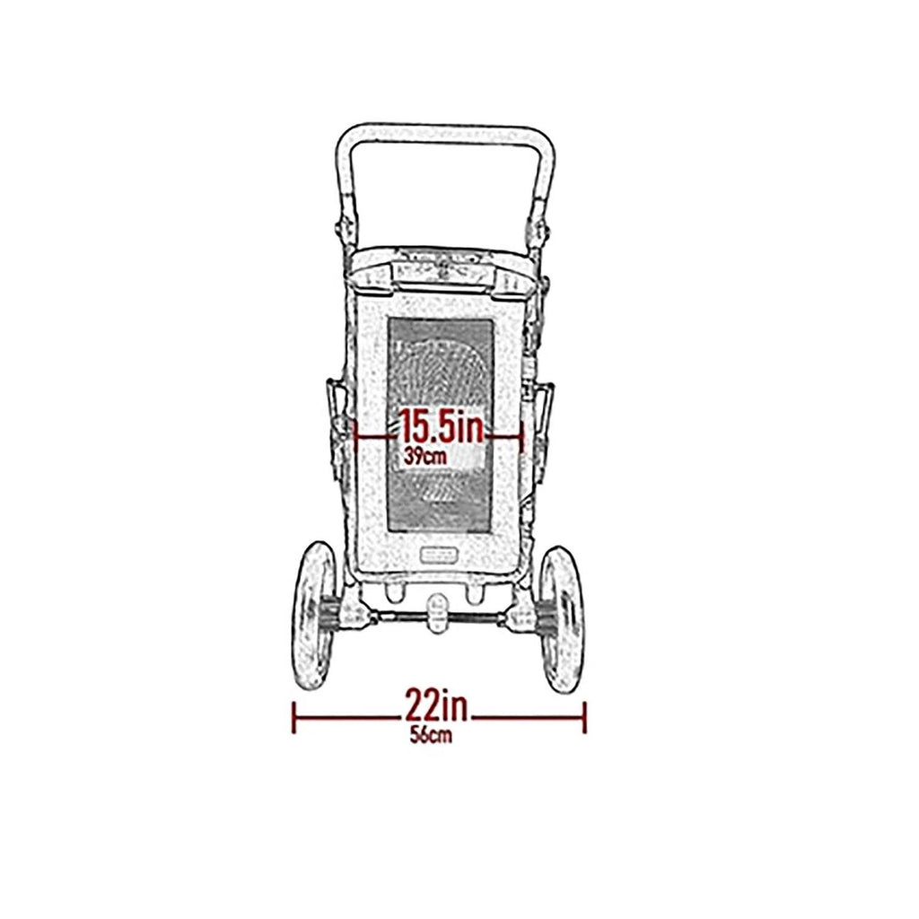 No-Zip Pet Stroller H618