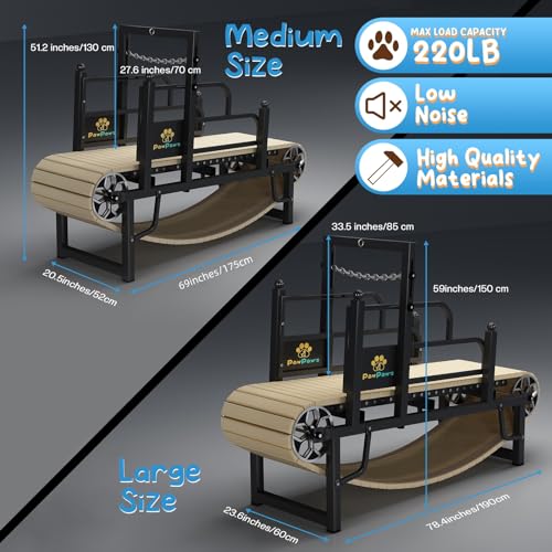 Large & Medium Dog Treadmill with Brake U662