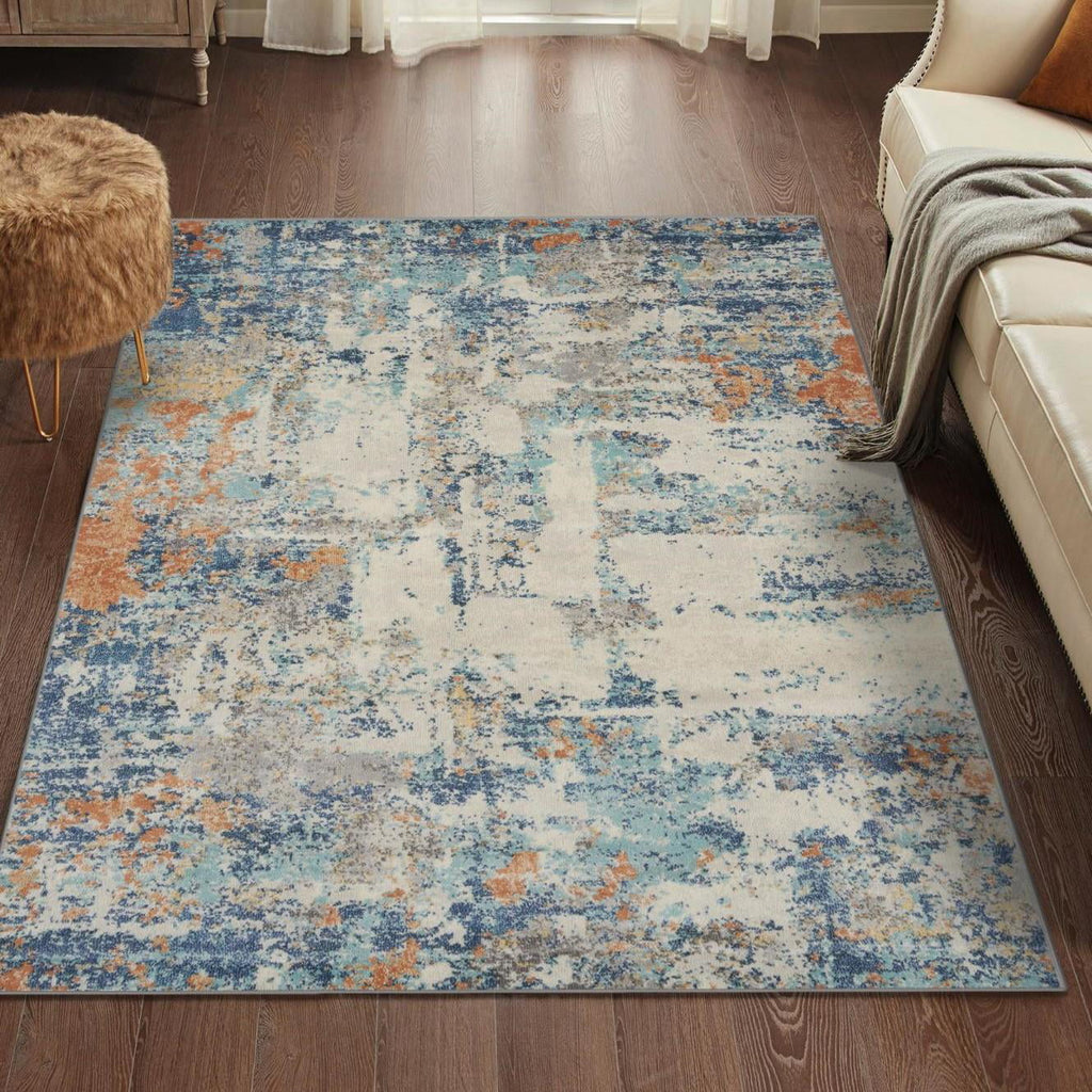 Multicolor 8x10 Area Rug W515223