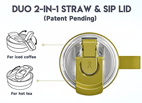 40oz Stainless Steel Vacuum Insulated Tumbler with Handle V10037