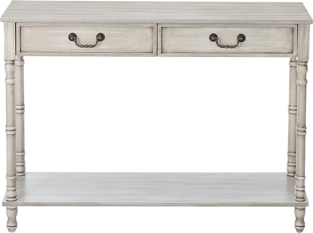 2 Drawer Wooden Console Sofa Table A560