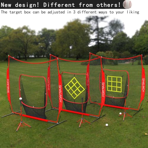 7 ft x 7 ft Baseball and Softball Net with Strike Zone G976