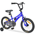 Blue 16 Kids Bike with Auxiliary Wheel V908876