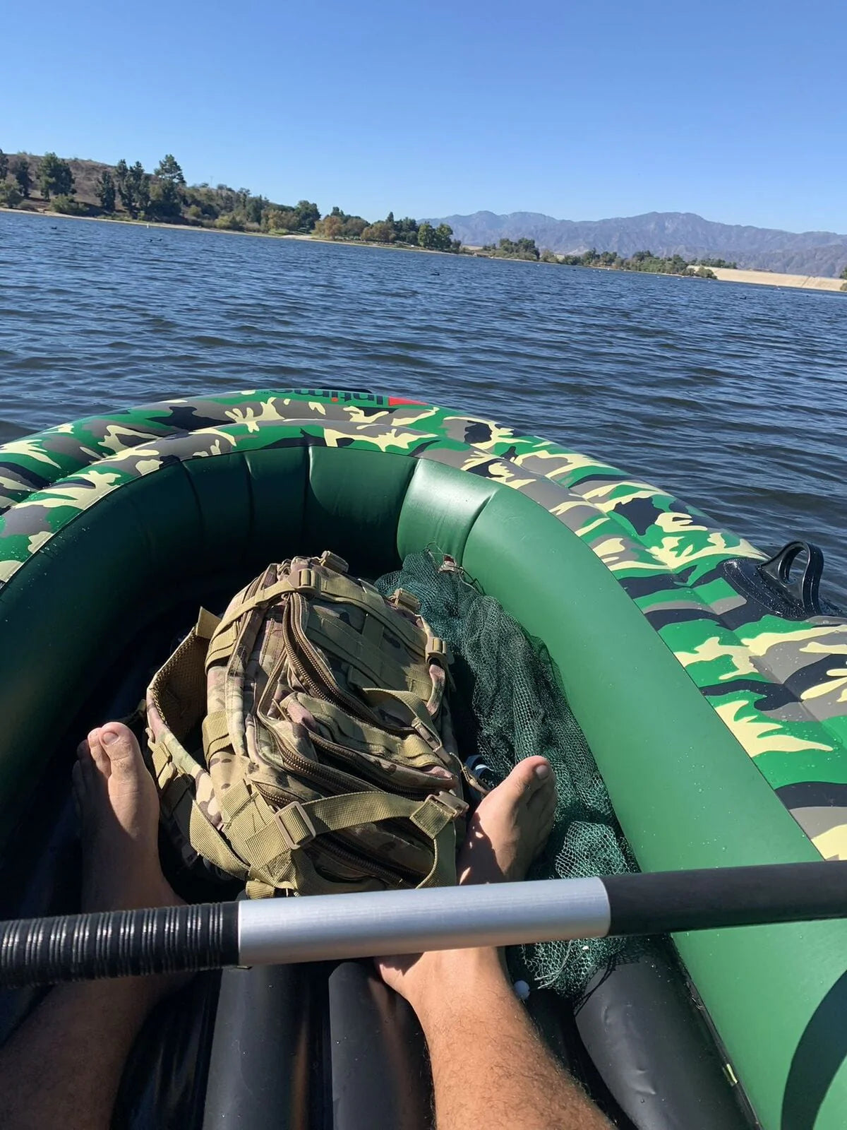 Inflatable 4Person Floating Boat Raft Set O257168