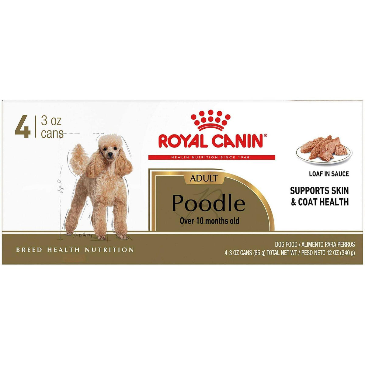 Poodle Adult Wet Dog Food J651