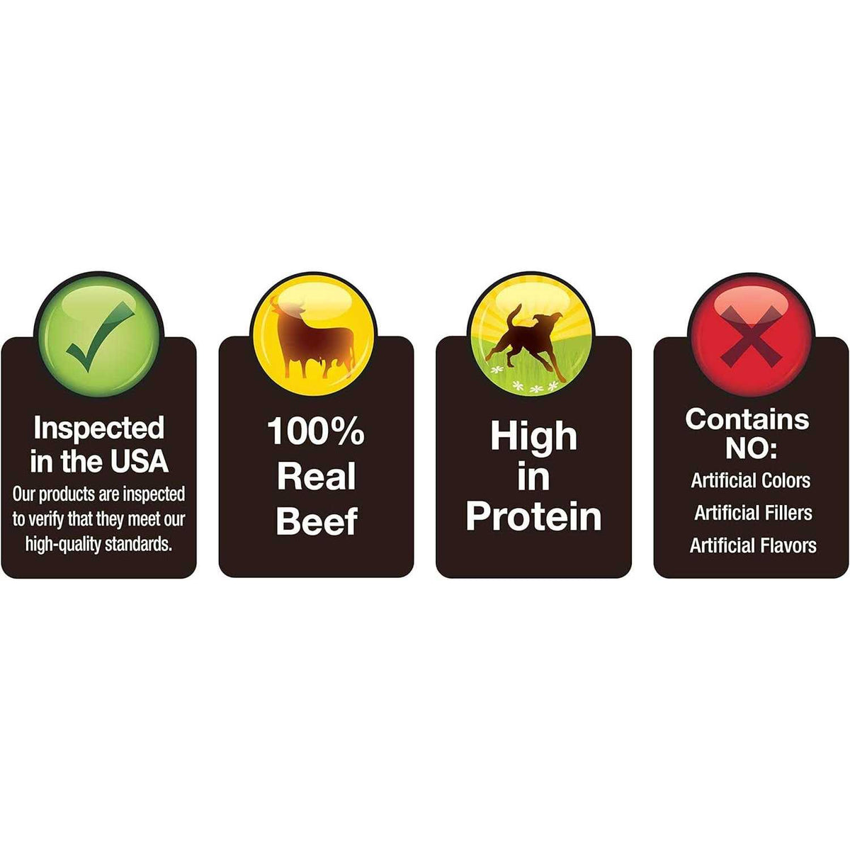 100% Real Beef Strips for Dogs W85622