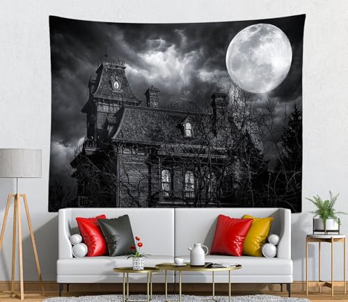 Halloween Tapestry Wall Hanging 78''Wx117''L I125