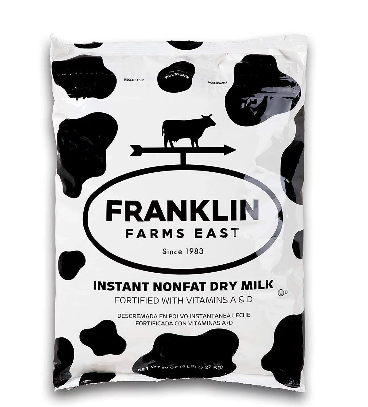 Instant Nonfat Dry Milk 5 Pound Bag A888