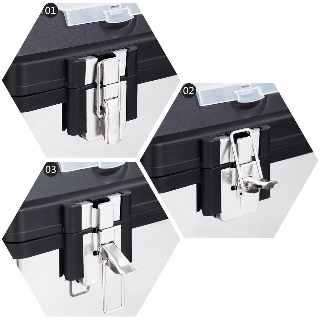 18 Inch Stainless Steel Portable Tool Box V1180