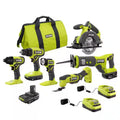 18V Cordless 6-Tool Combo Kit with Battery and Charger G887