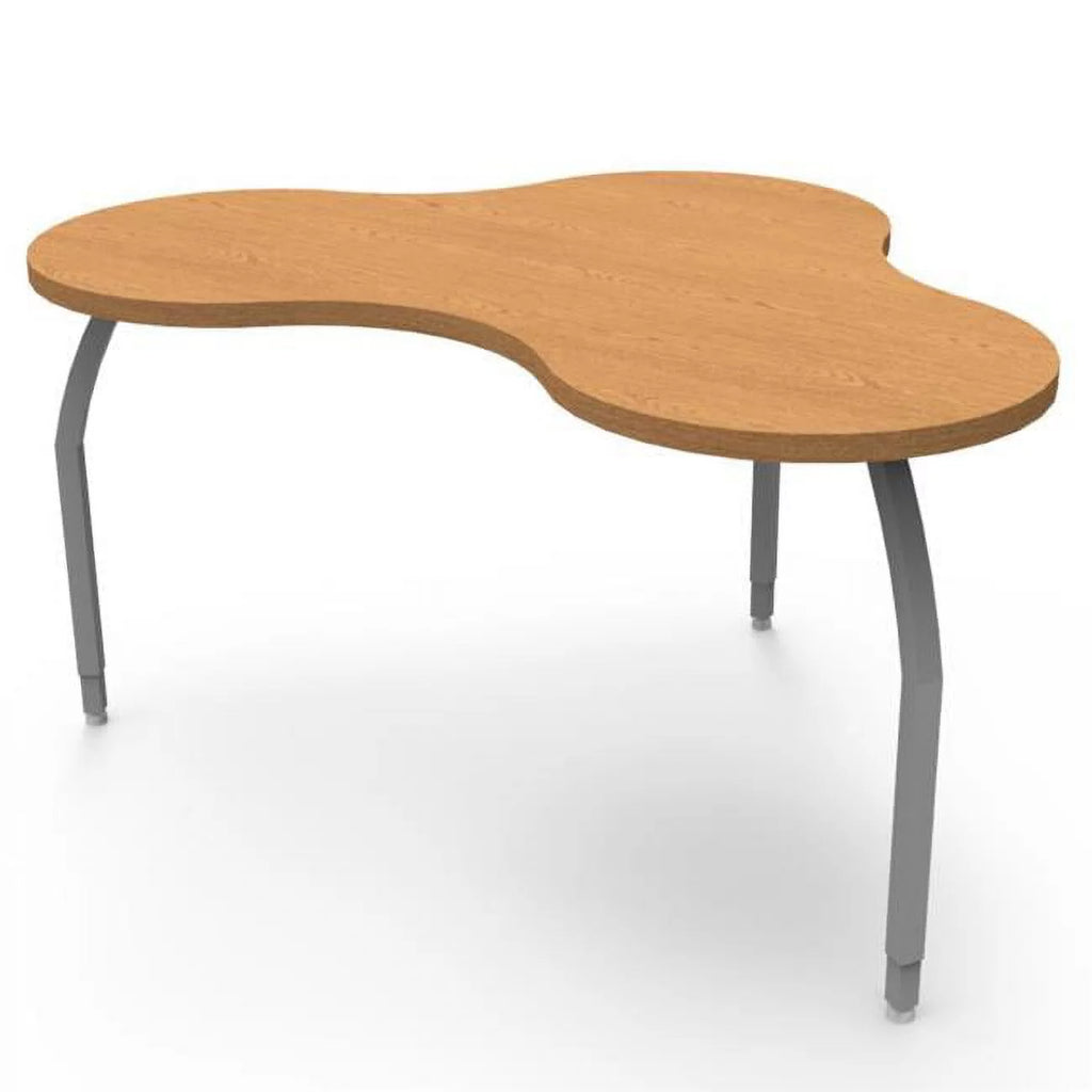 Grey Nebula Laminate Table with 3 Adjustable Legs F102949
