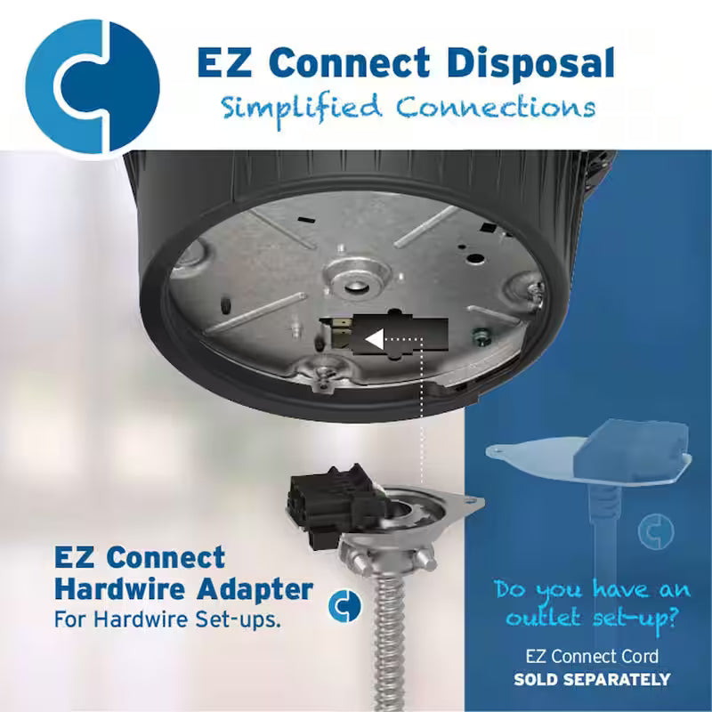 3/4 HP Continuous Feed Garbage Disposal G7971