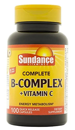 Vitamin C B Complex Tablets 100 Count 3 Pack D50334