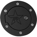 Black Locking Fuel Door T6098