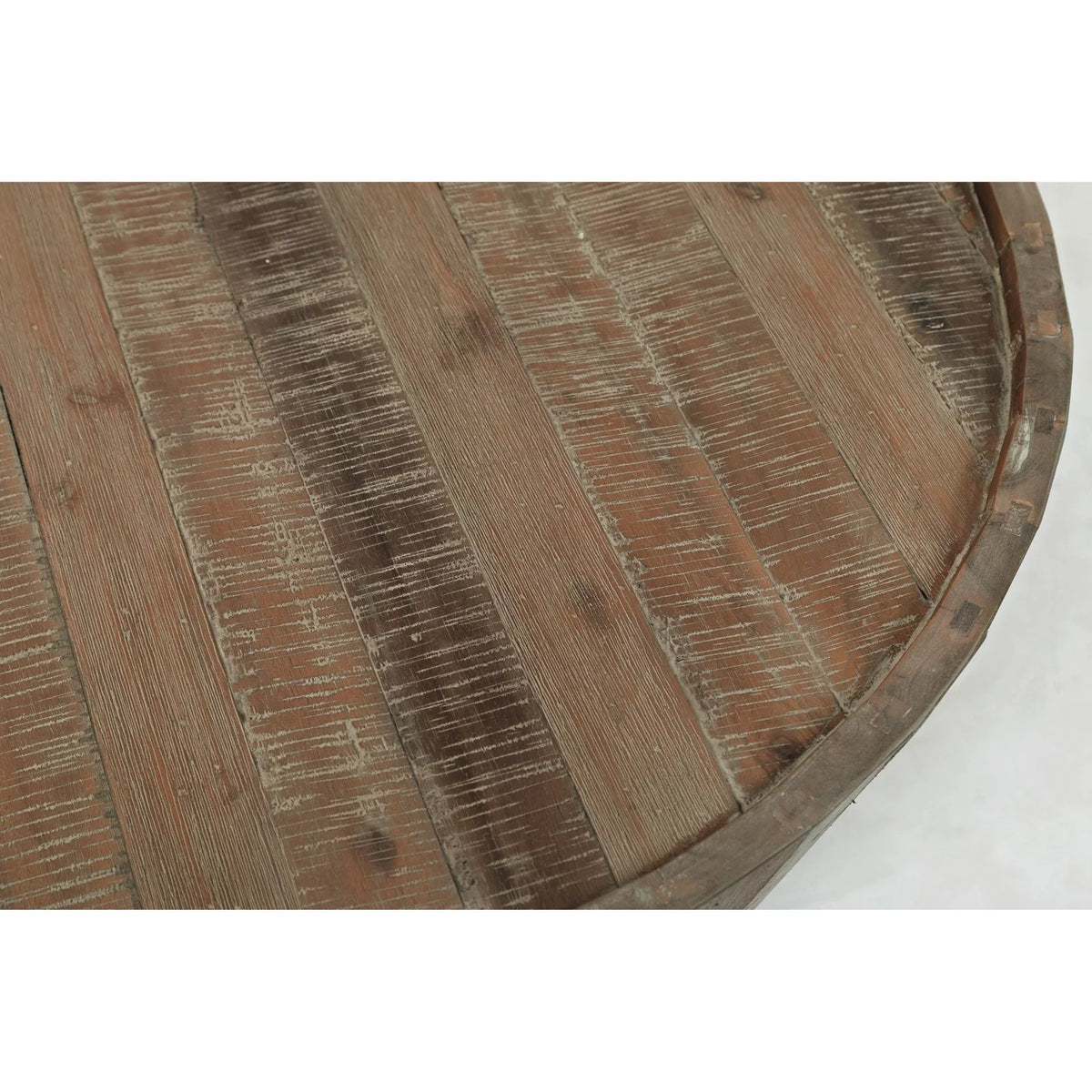 Modern Distressed Solid Acacia Coffee Table D151