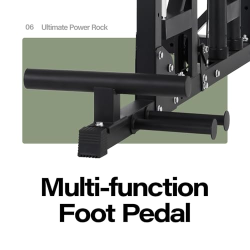 Smith Machine Squat Rack with Weight Bar, LAT Pull-Down & Cable Crossover R46489