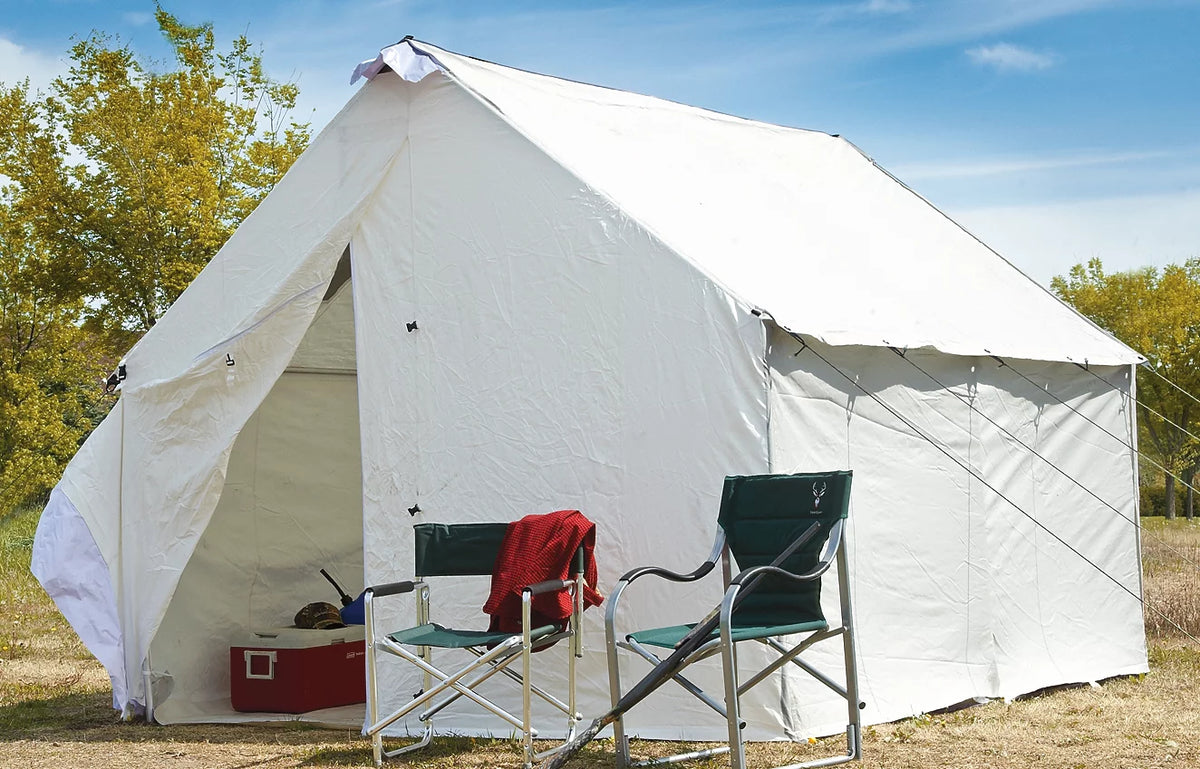 10x12' Canvas Wall Tent Z25391
