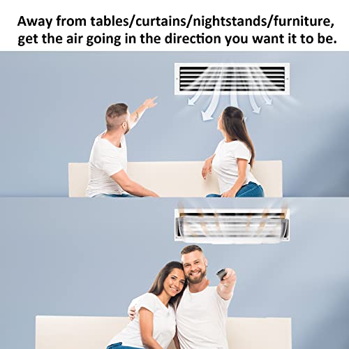 2 Pack Adjustable Air & Heat Deflector J44823