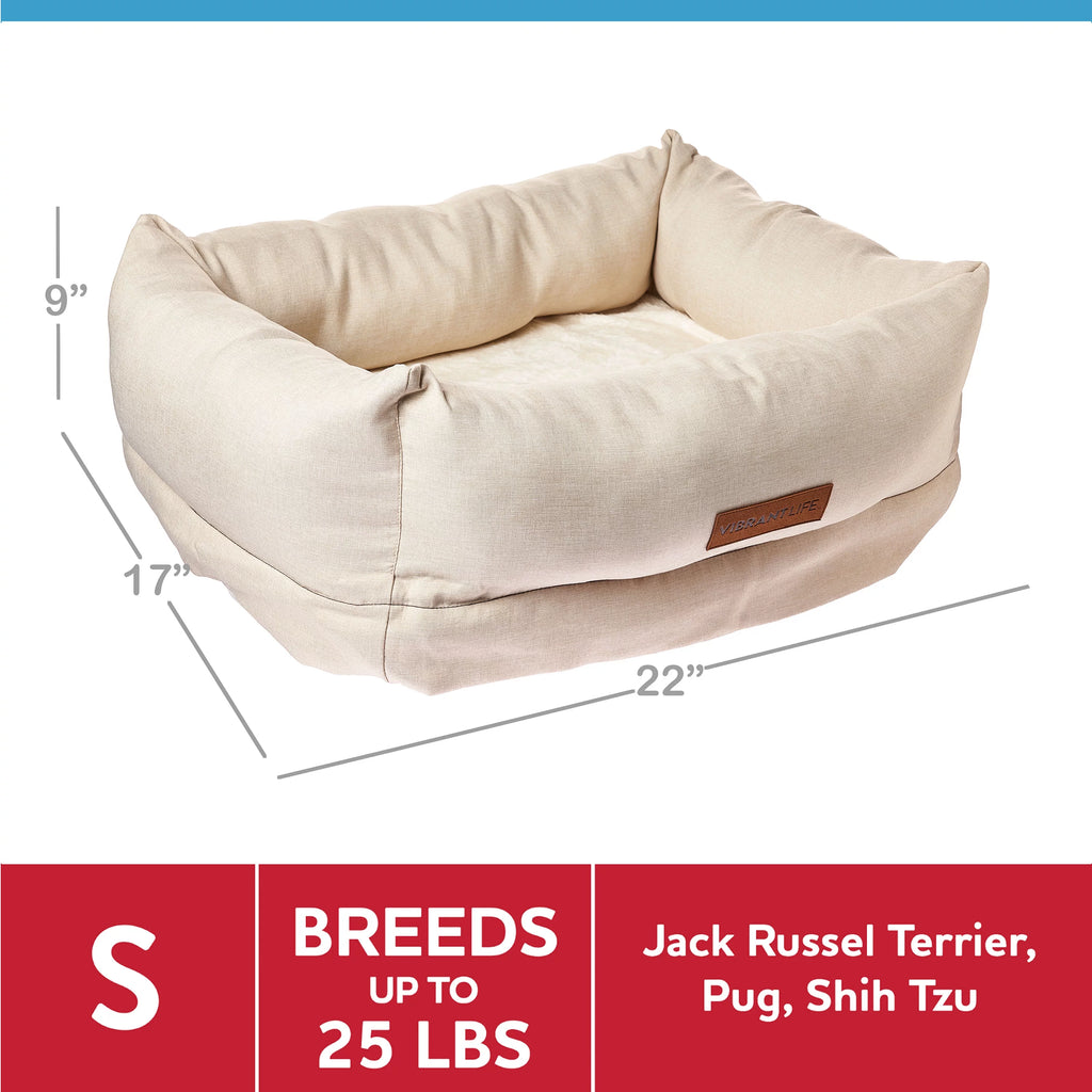 Beige Small Dog Bed Z33301