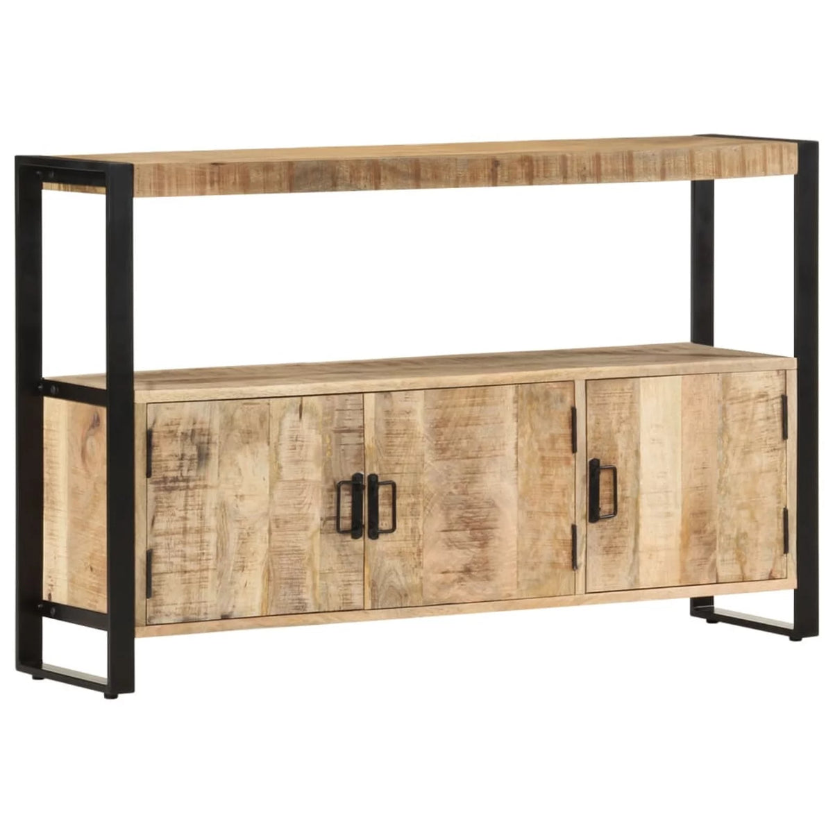 Solid Mango Wood Side Cabinet P13796