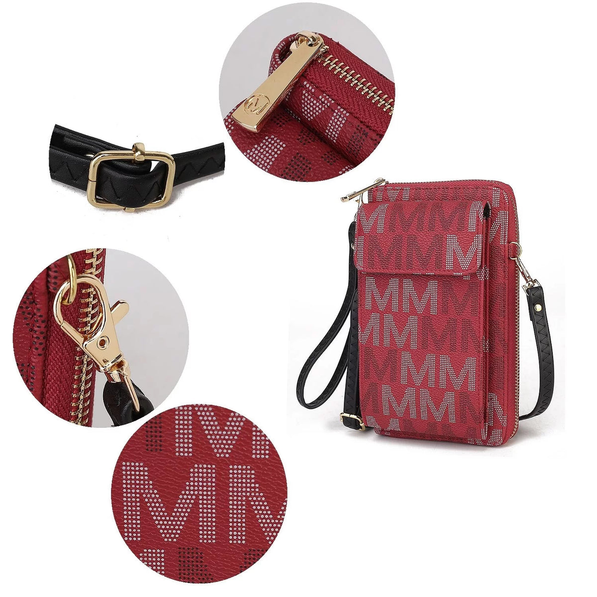 Cell Phone Crossbody Handbag Wallet B3126