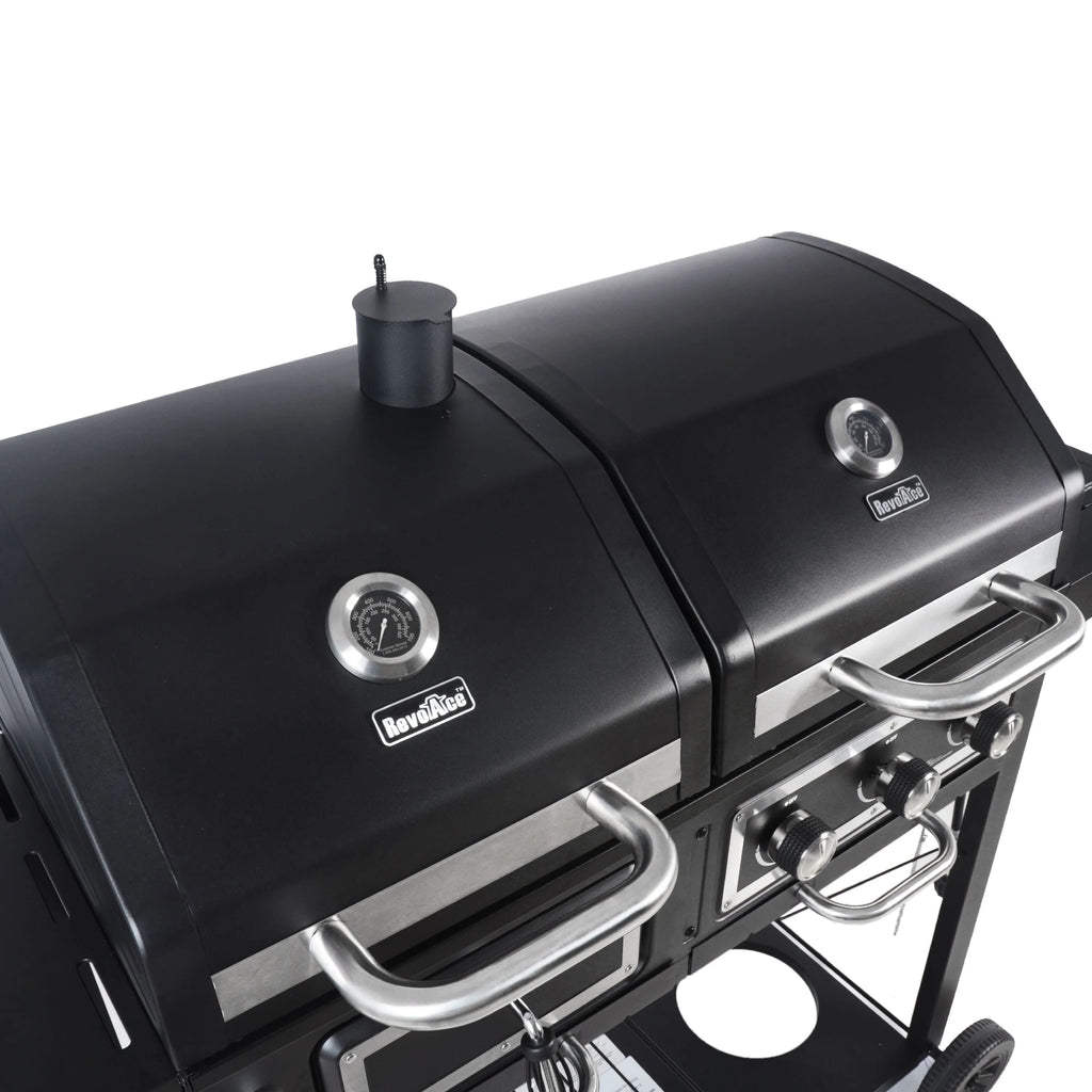 Dual Fuel Gas & Charcoal Combo Grill W639