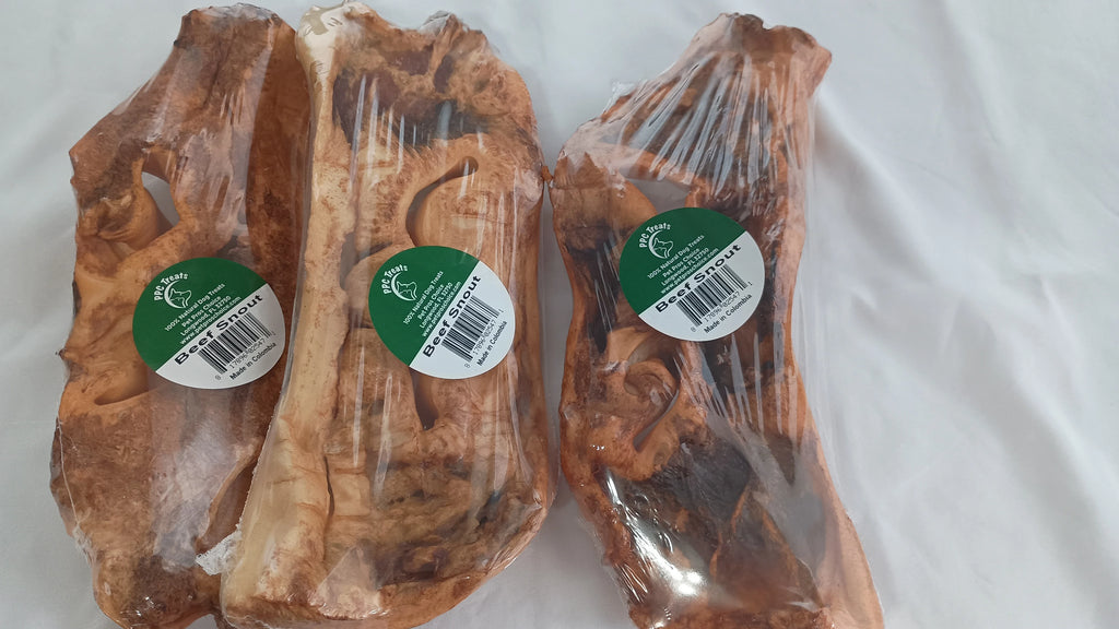 Beef Snout Natural Dog Treats N7439