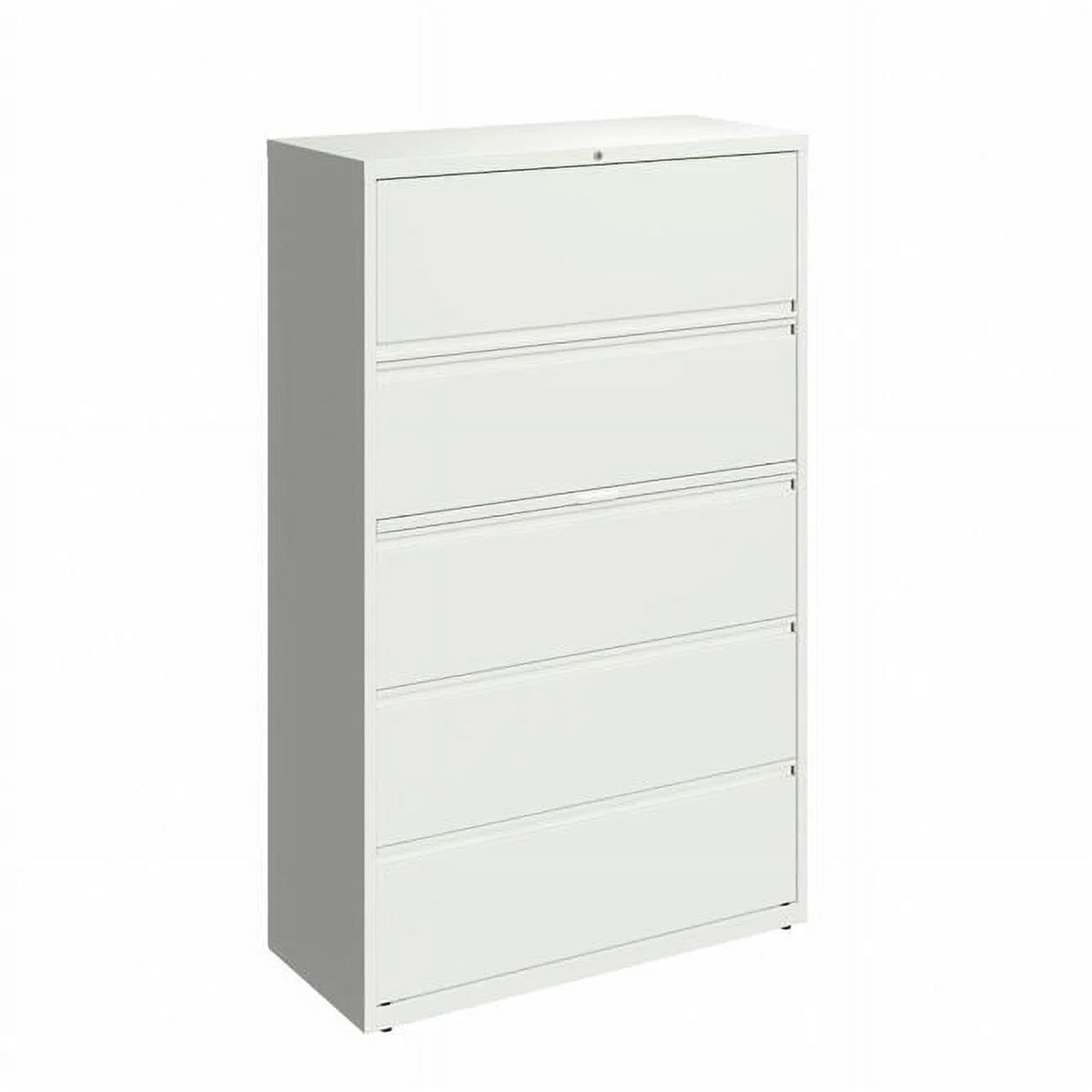 White 5-Drawer Lateral File Cabinet R5056