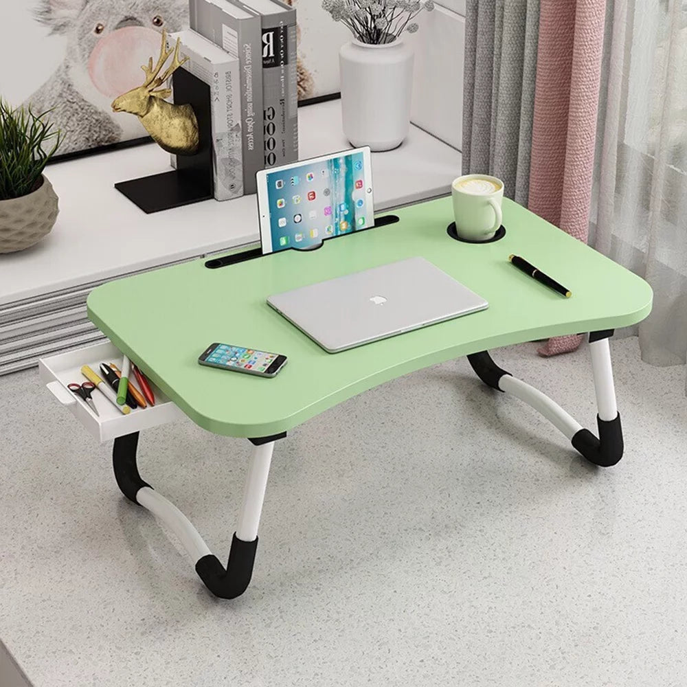 Foldable Lap Desk with Storage Drawer L172229
