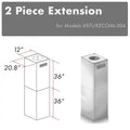 Outdoor Chimney Extension for 12ft Ceiling C478300