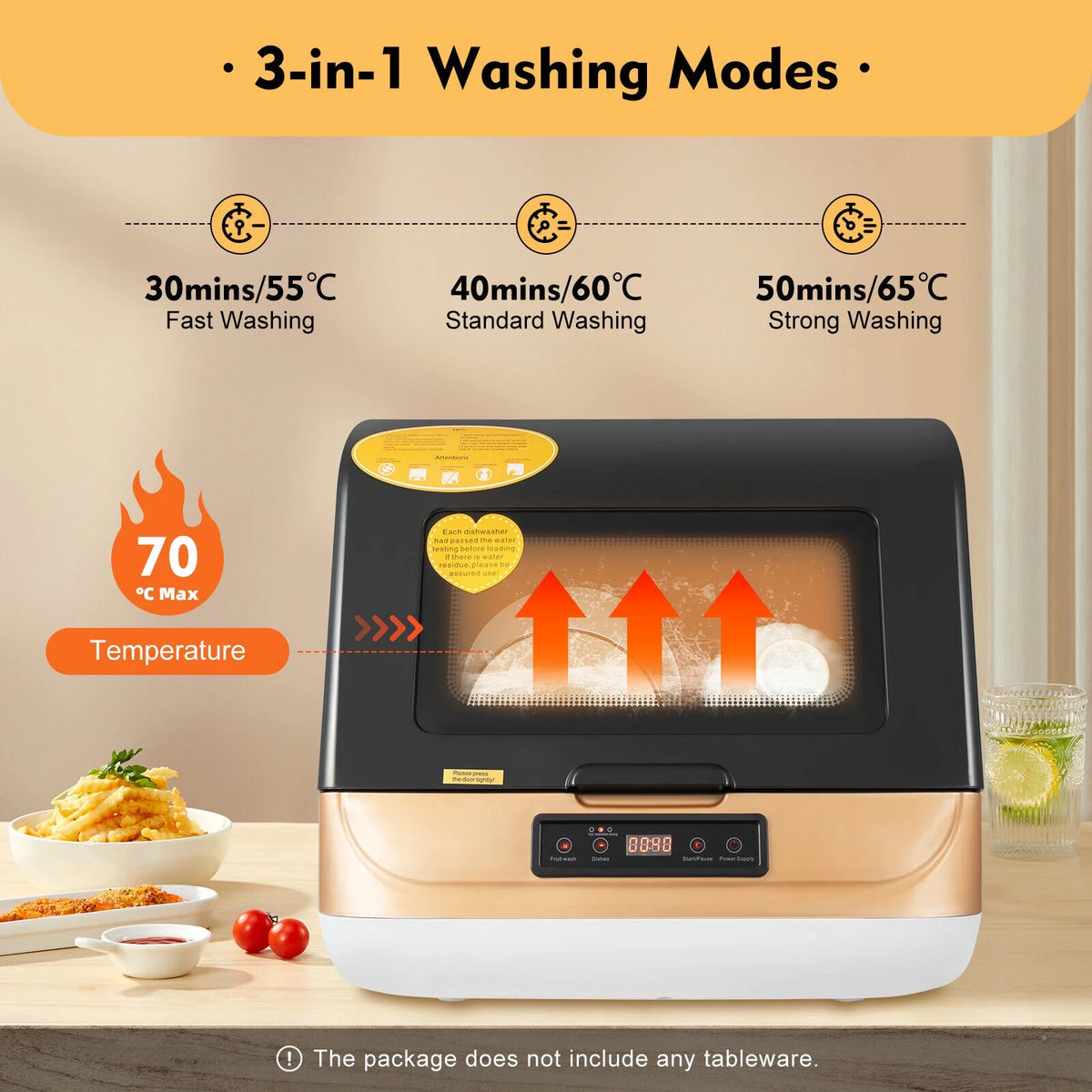 Portable Countertop Dishwasher W384749