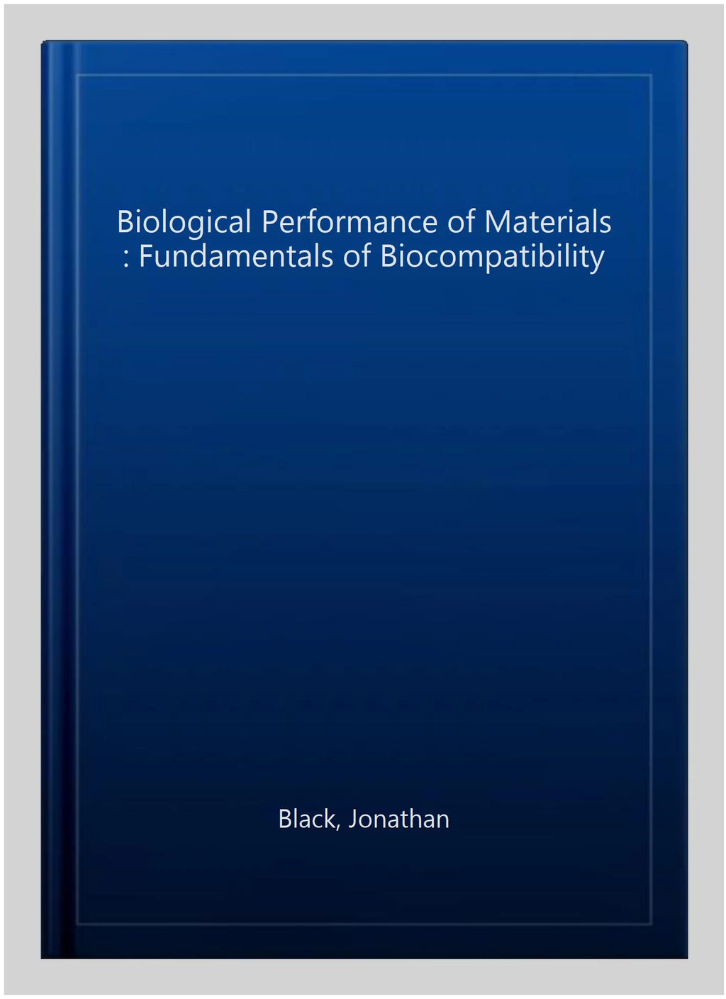 Pre-owned Hardcover Biological Performance of Materials Y9894