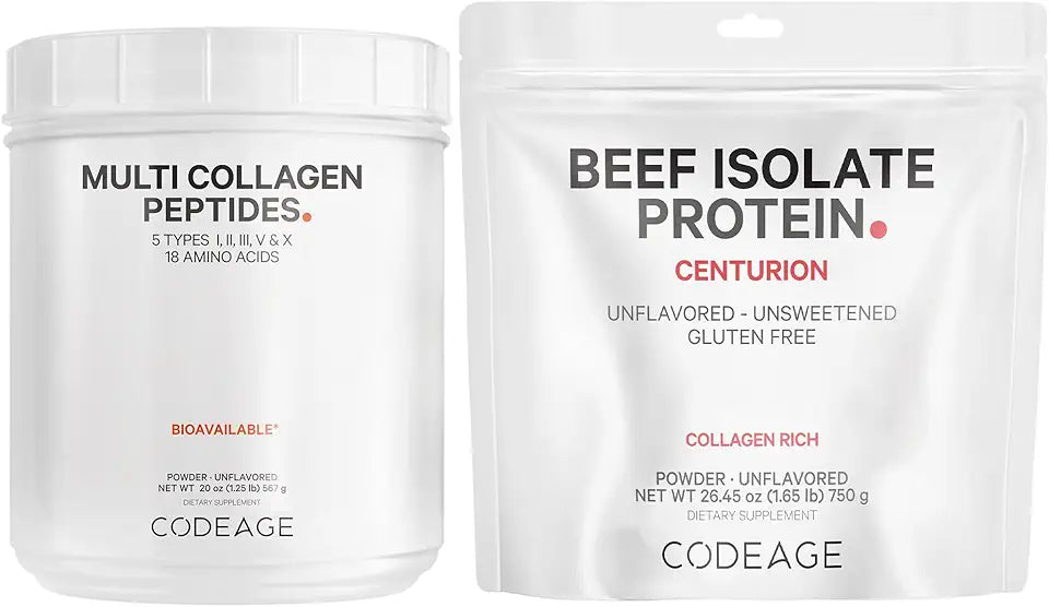 Collagen Peptides Powder and Beef Protein A12355
