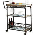 Black Bar Cart V658